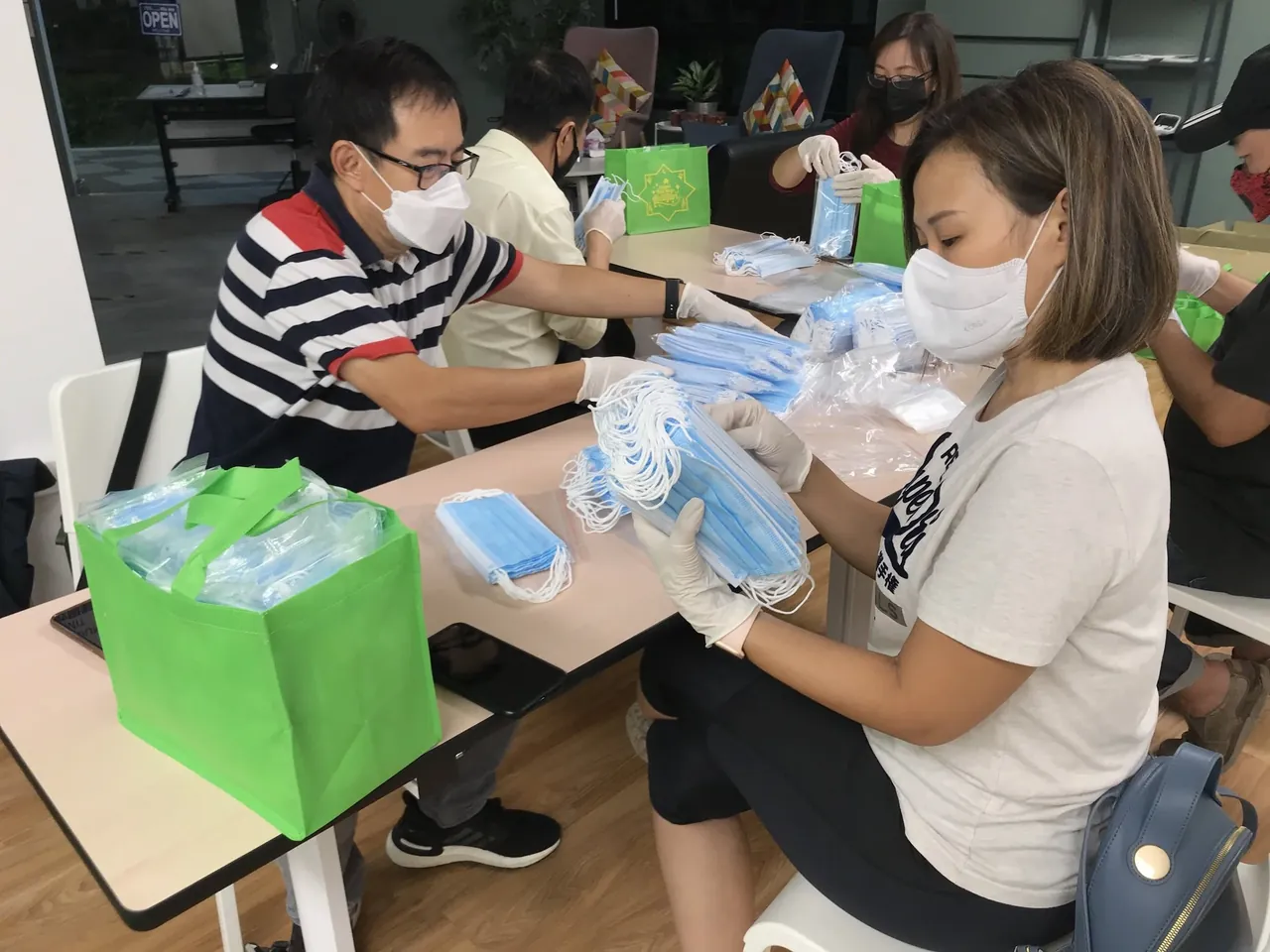 Gift a Little Festive volunteers